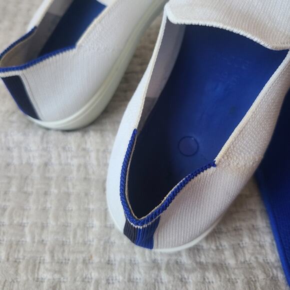 Rothy's The Original Slip On Sneakers Casual White Women's Size 7.5 - Picture 11 of 14